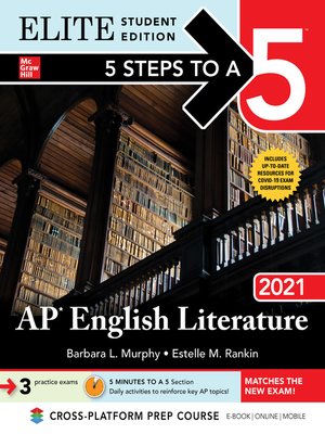 cover image of 5 Steps to a 5: AP English Literature 2021